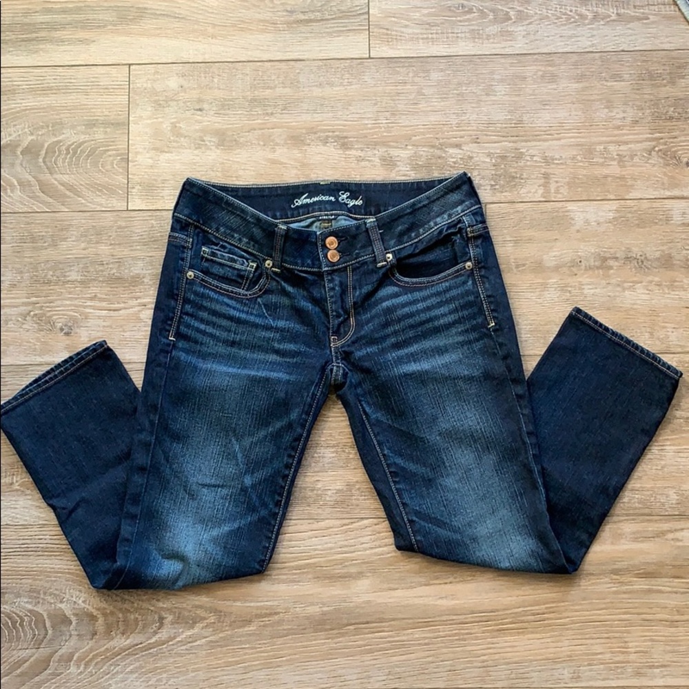 American Eagle Artist Crop Stretch Jeans